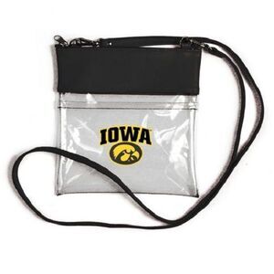 Iowa Hawkeyes NCAA Clear Gameday Crossbody Purse